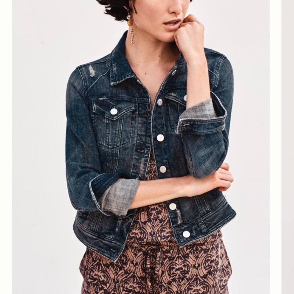 Anthropologie Denim jacket by Pilcro. Like new